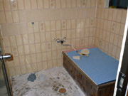 京都　リフォーム　浴室塗装リフォーム施工前